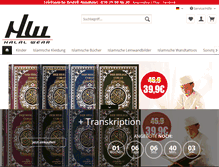 Tablet Screenshot of halal-wear.com